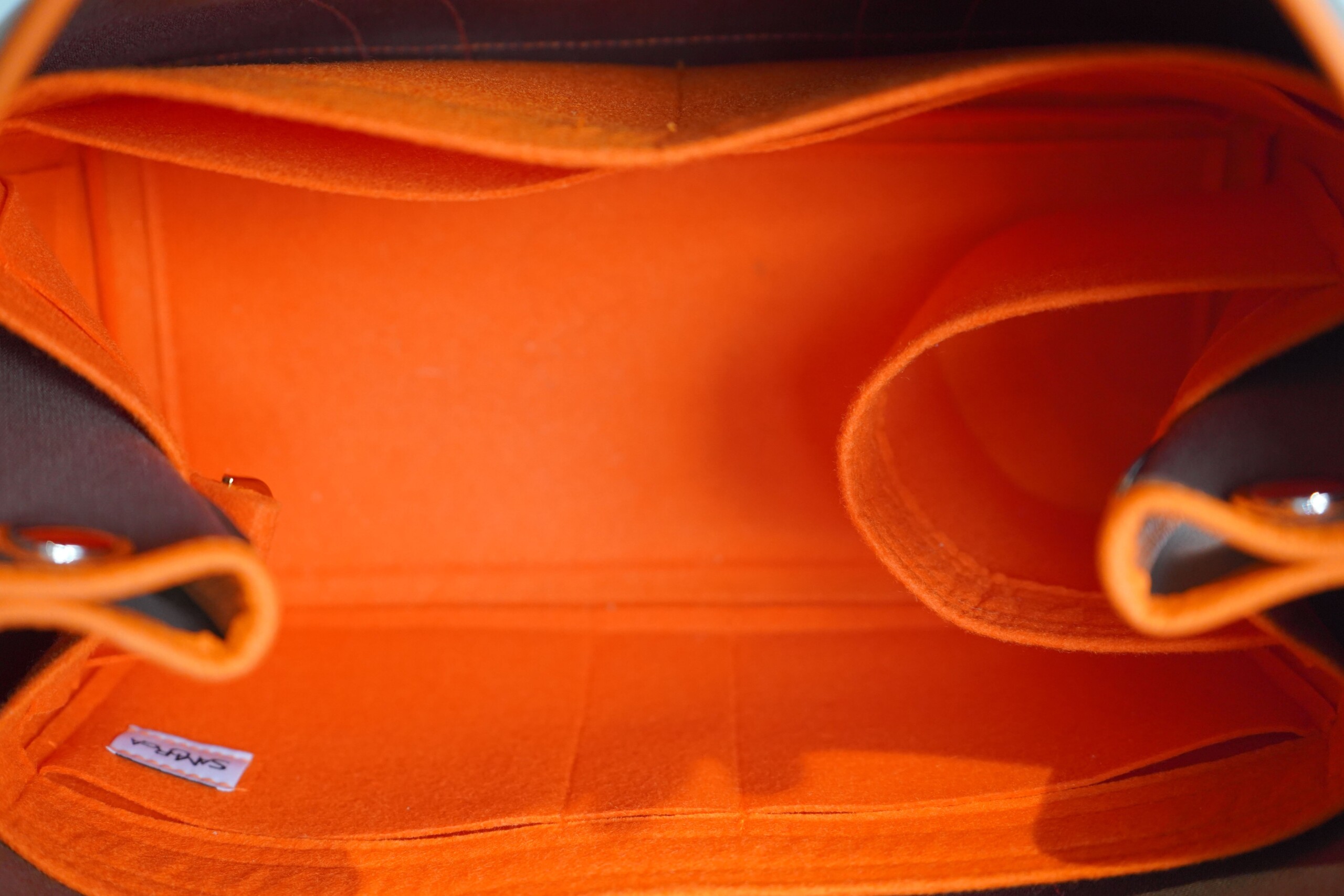 Hermes Orange Garden Tote - Image 6