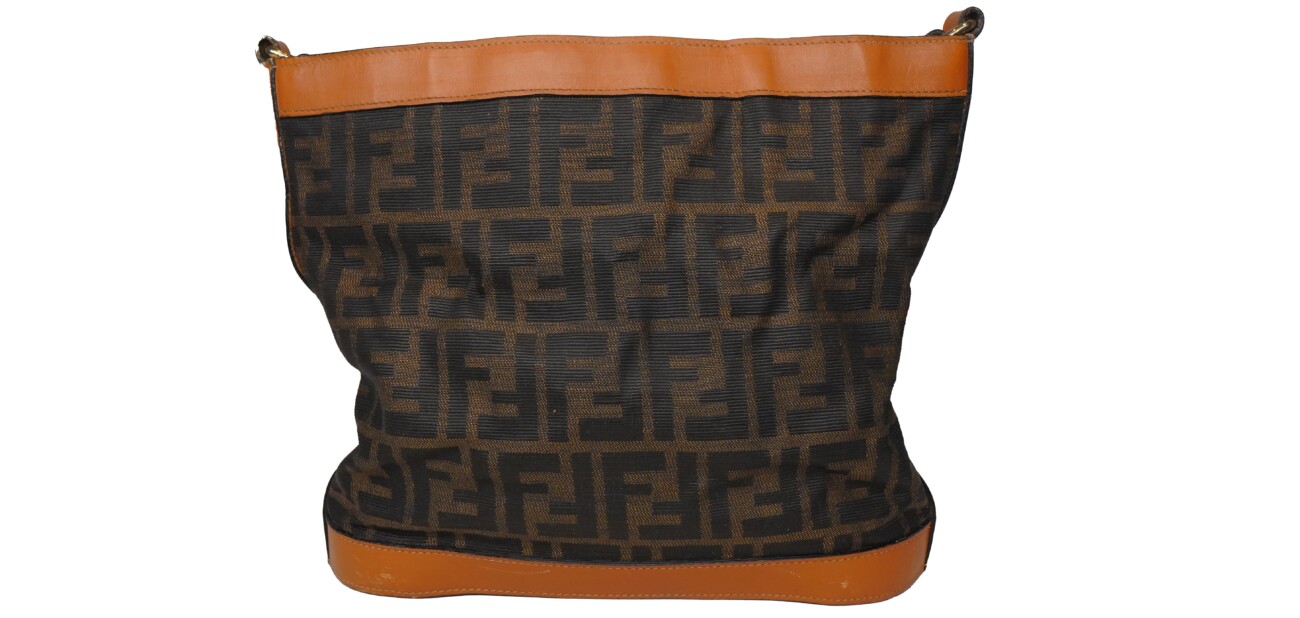 Fendi Zucca Canvas Bucket