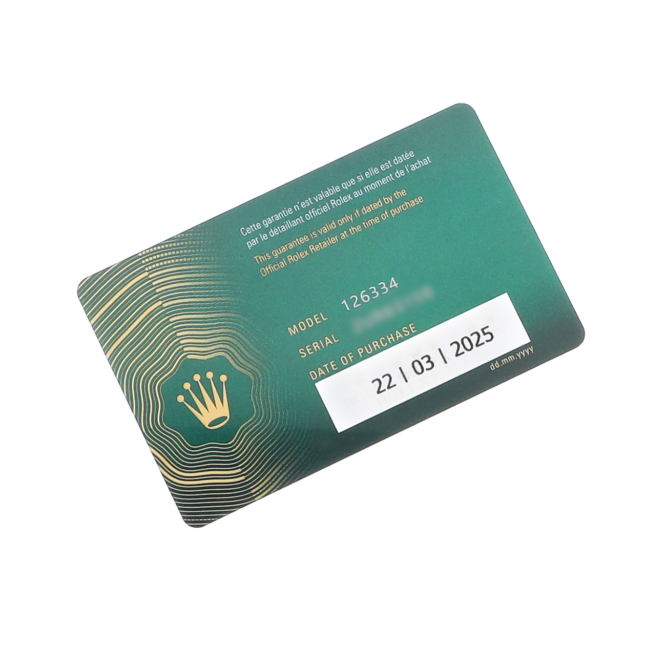 Rolex Datejust 126334-0015 Blue Diamond Dial Oyster Bracelet Stainless Steel Watch 2025