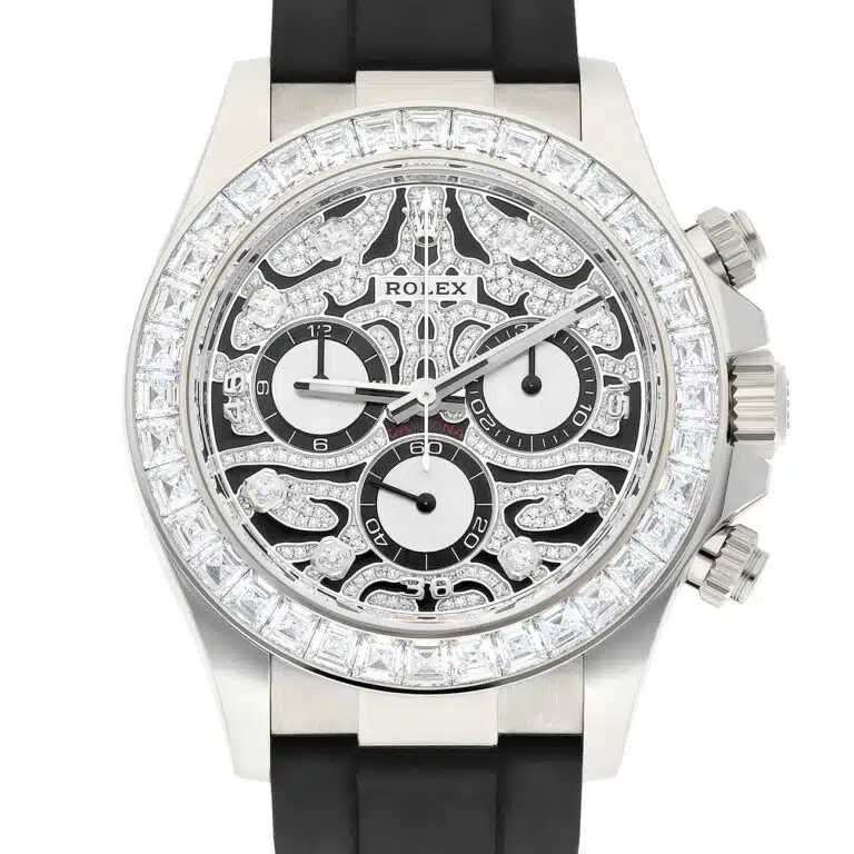 Rolex Daytona 116589TBR 40mm 'Eye of the Tiger' Oysterflex Strap White Gold Watch – image 2