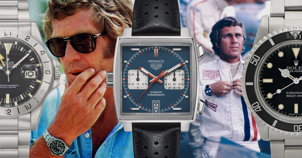 Steve McQueen watch collection