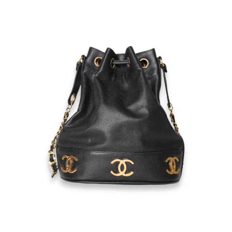 Chanel - CC Drawstring Bucket Bag – image 4