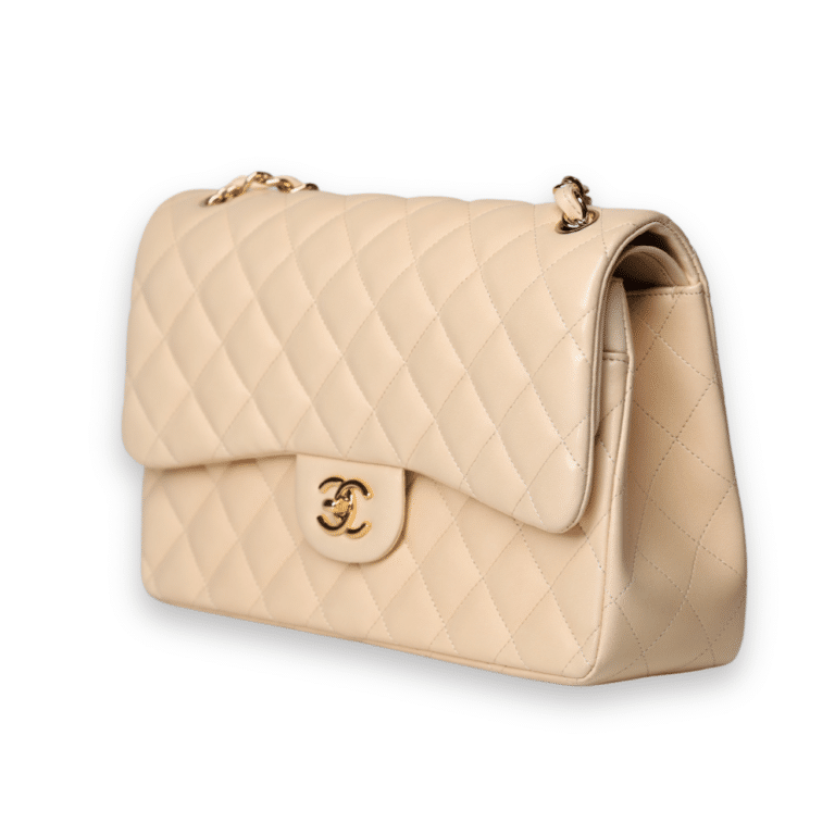 Chanel - Jumbo Double Flap Beige w/Gold Hardware - Image 5
