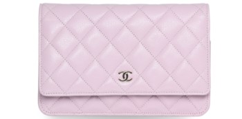 Chanel - Classic Quilted Caviar WOC Light Pink (Pre-Owned)