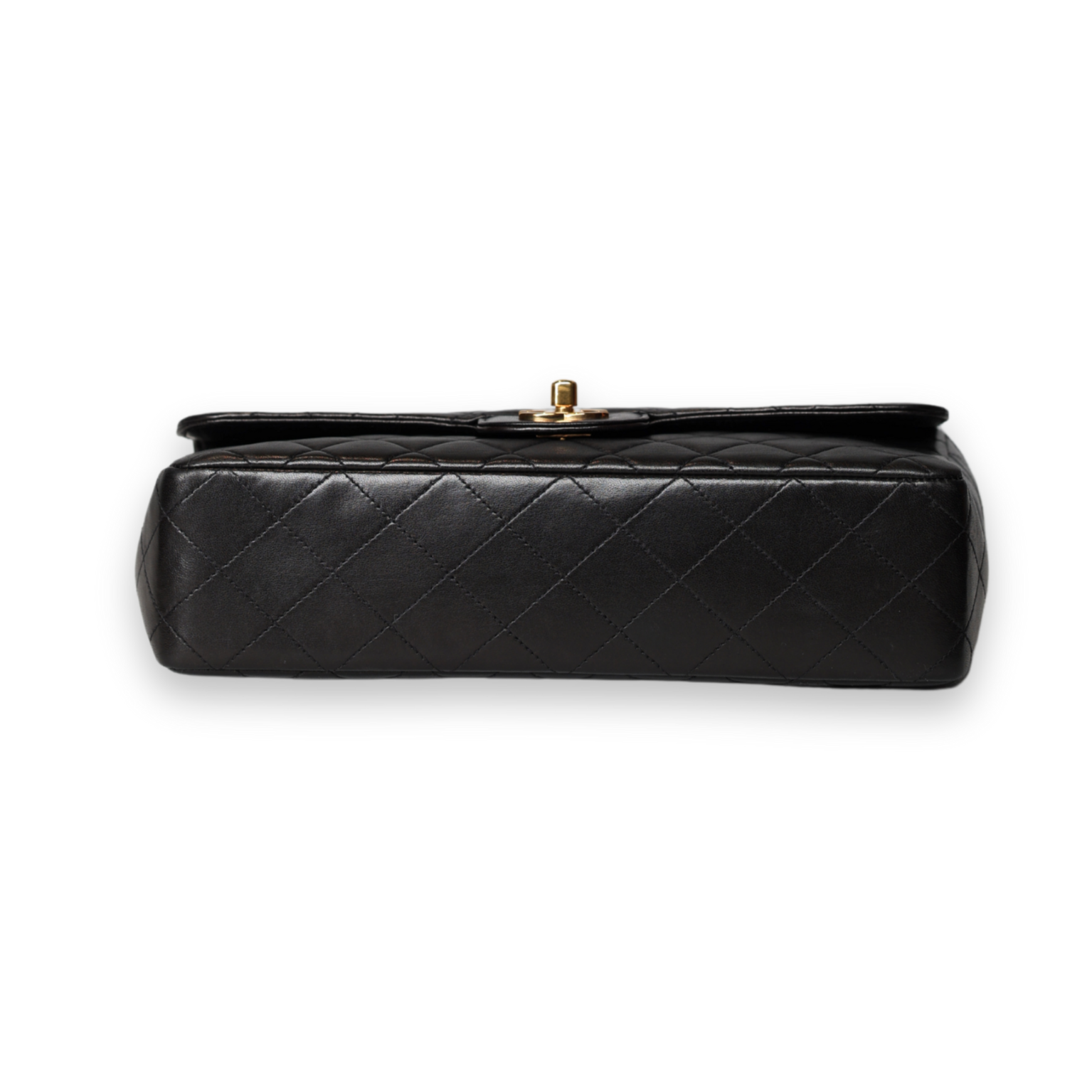 Chanel Vintage Twin Top Handbag in Lambskin - Image 4