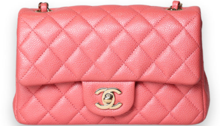 Chanel - Caviar Small Classic Flap Pink