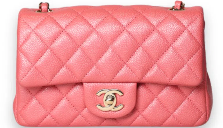 Chanel - Caviar Small Classic Flap Pink