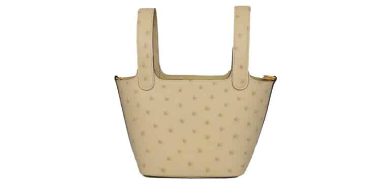 Hermes Picotin 18 Lock Vanille Ostrich