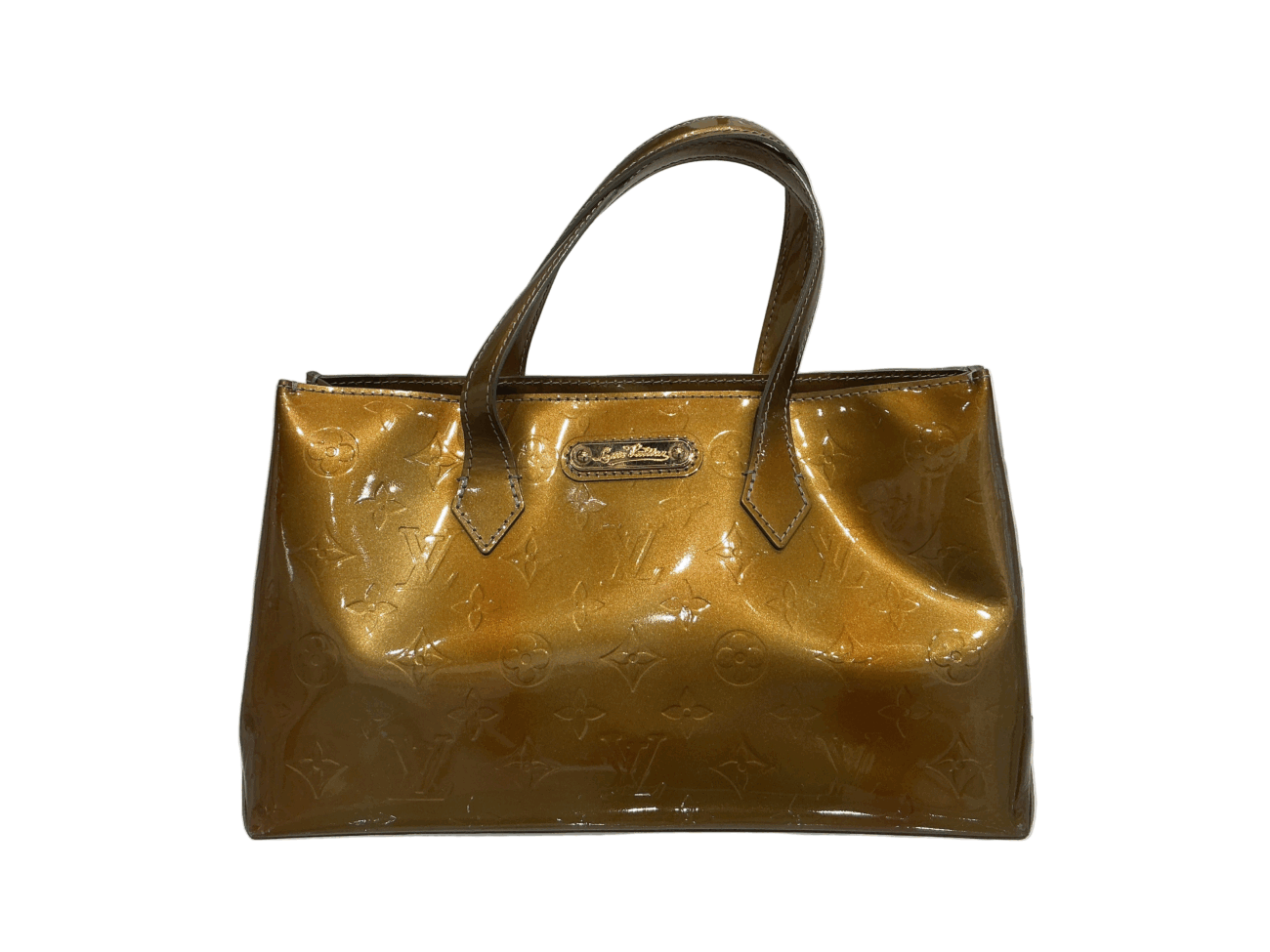Louis Vuitton Wilshire PM Monogram Vernis Tote