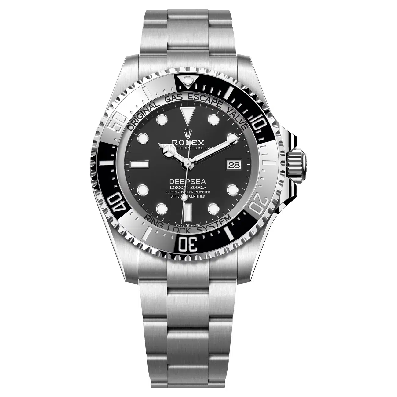 Rolex Deepsea 136660-0006 Intense Black Dial 44 MM Oyster Bracelet
