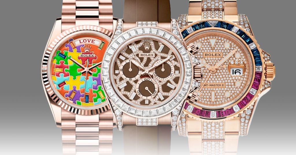 rolex off catalog watches
