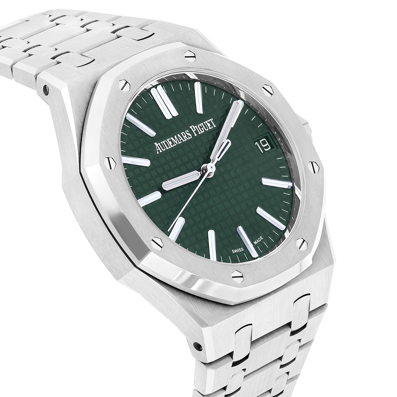 Audemars Piguet Royal Oak 15510ST.OO.1320ST.04 Green Dial "50th Anniversary"