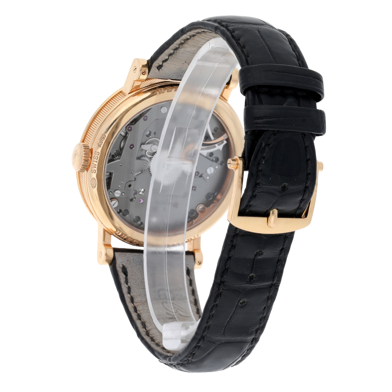 Breguet Tradition 7057BRG99W6 Grey Dial Black Leather Strap Rose Gold Watch 2019