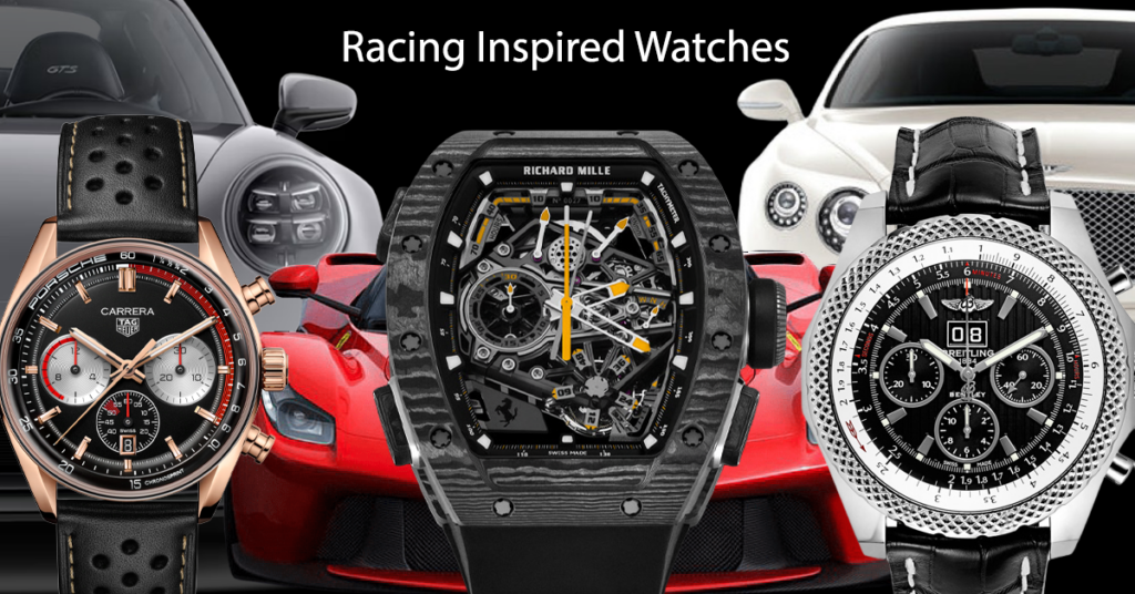 Racing inspired luxury watches