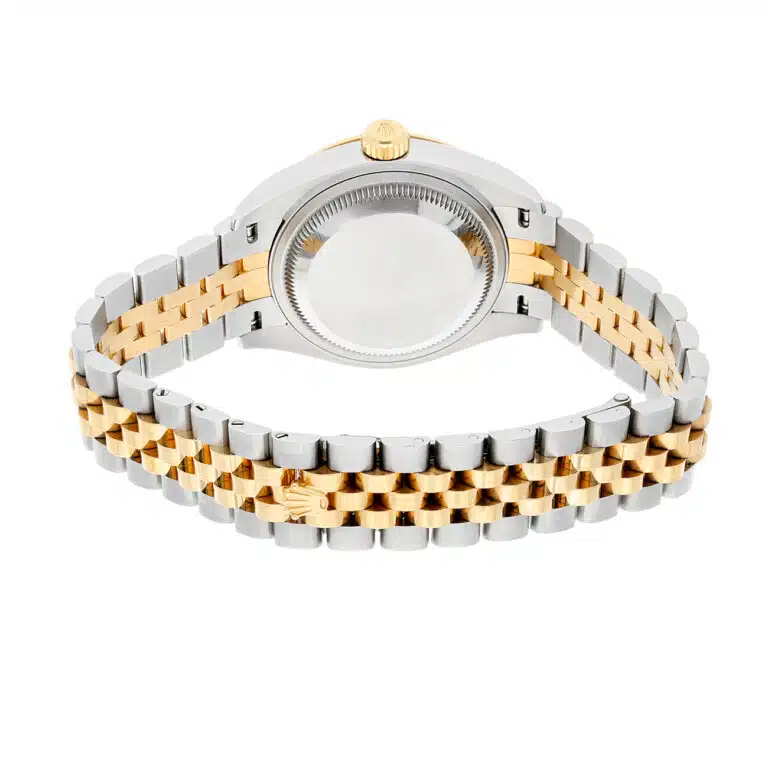 Rolex Datejust 28 279173 Fluted Bezel Silver Roman Dial Jubilee Bracelet Steel/Yellow Gold Lady Watch 2025 – image 8