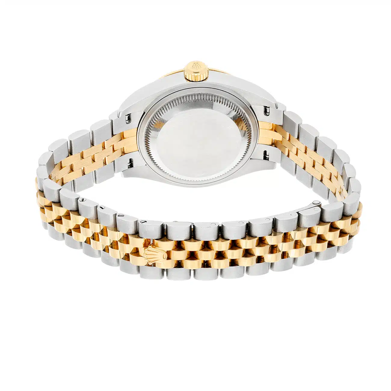 Rolex Datejust 28 279173 Fluted Bezel Silver Roman Dial Jubilee Bracelet Steel/Yellow Gold Lady Watch 2025 – image 8