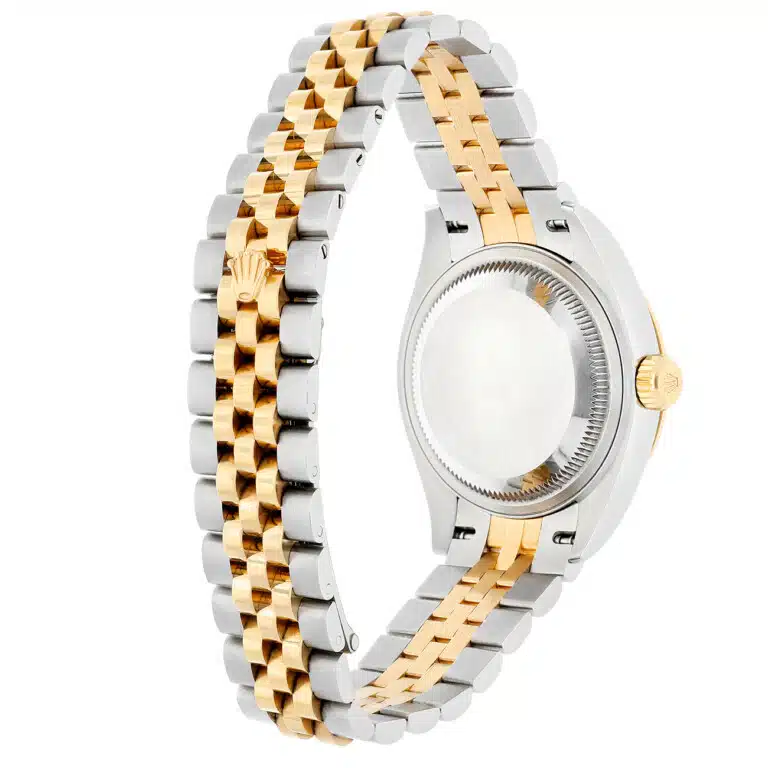 Rolex Datejust 28 279173 Fluted Bezel Silver Roman Dial Jubilee Bracelet Steel/Yellow Gold Lady Watch 2025 – image 9