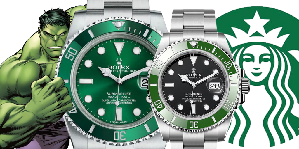 Rolex Submariner Hulk vs Starbucks
