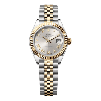Rolex Lady-Datejust 279173-0005 28mm Silver Roman Dial Jubilee Two Tone Bracelet