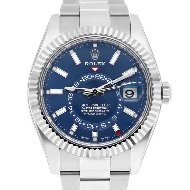 Rolex Sky-Dweller 326934 42mm Blue Dial Oyster Bracelet Stainless Steel Watch 2023 – image 3