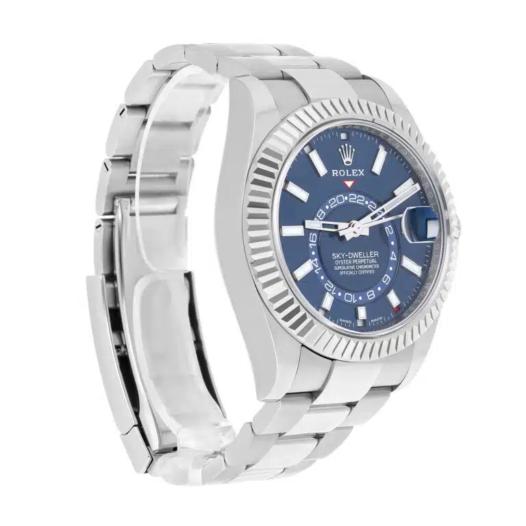 Rolex Sky-Dweller 326934 42mm Blue Dial Oyster Bracelet Stainless Steel Watch 2023 – image 4