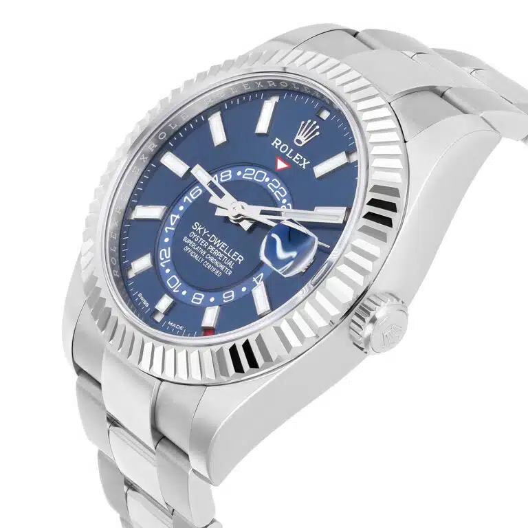 Rolex Sky-Dweller 326934 42mm Blue Dial Oyster Bracelet Stainless Steel Watch 2023 – image 7