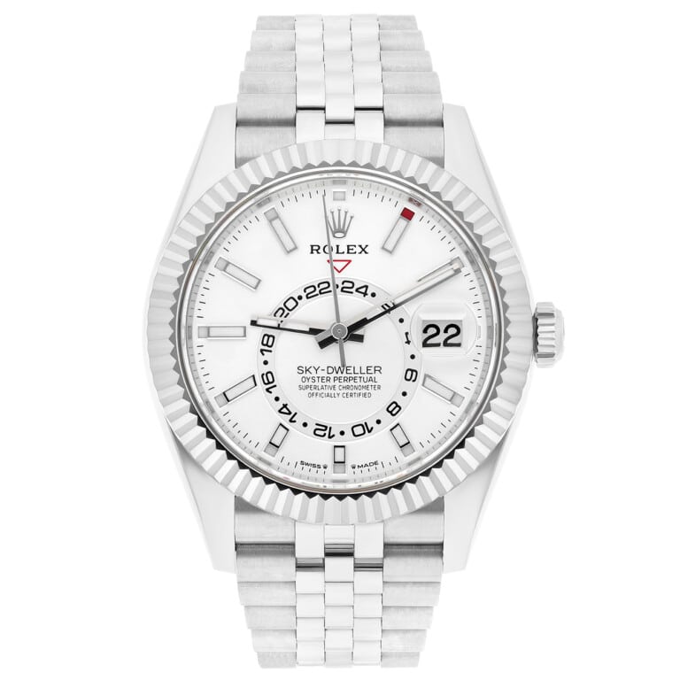 Rolex Sky-Dweller 336934-0004 42mm White Dial Jubilee Stainless Steel – 2024 – alternate view