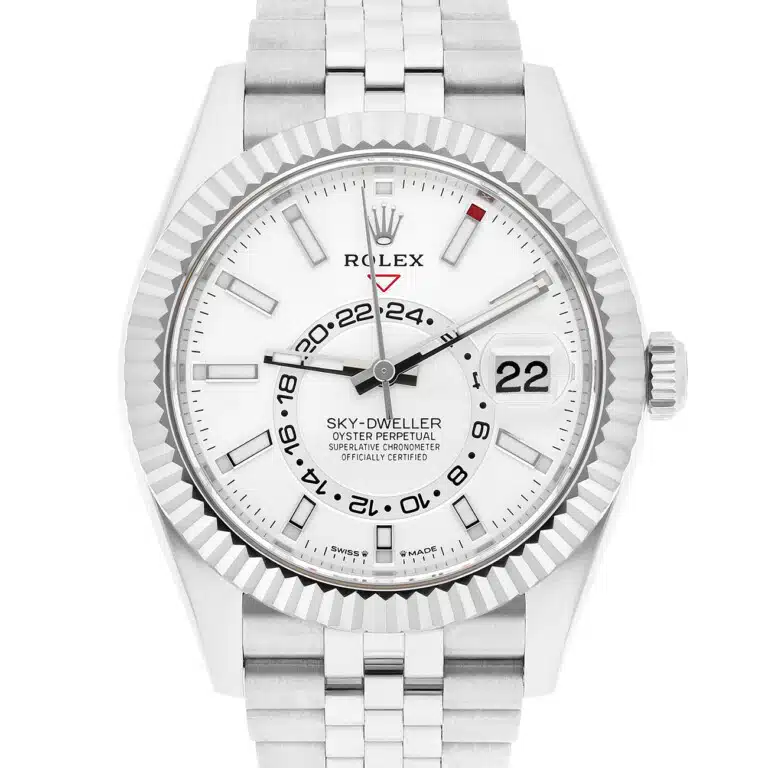 Rolex Sky-Dweller 336934-0004 42mm White Dial Jubilee Stainless Steel - 2024 – image 3