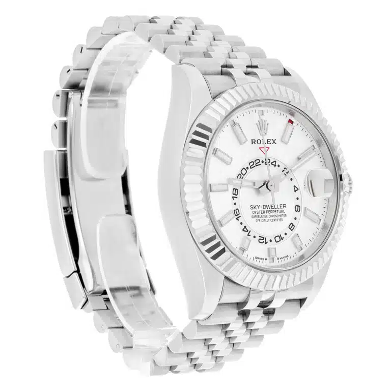 Rolex Sky-Dweller 336934-0004 42mm White Dial Jubilee Stainless Steel - 2024 – image 4