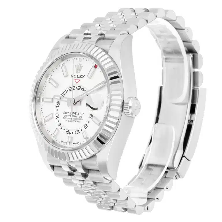 Rolex Sky-Dweller 336934-0004 42mm White Dial Jubilee Stainless Steel - 2024 – image 6