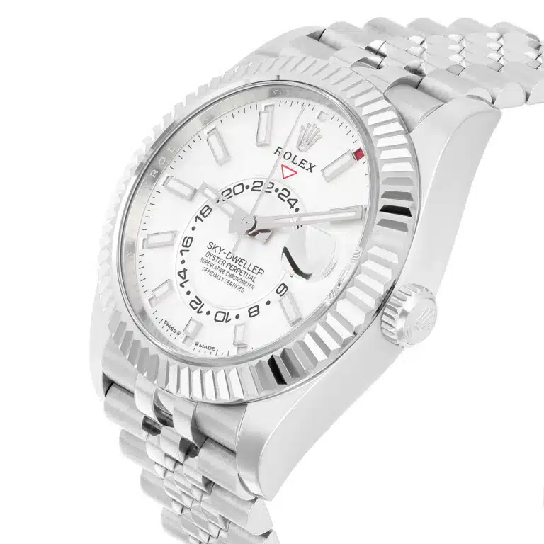 Rolex Sky-Dweller 336934-0004 42mm White Dial Jubilee Stainless Steel - 2024 – image 7