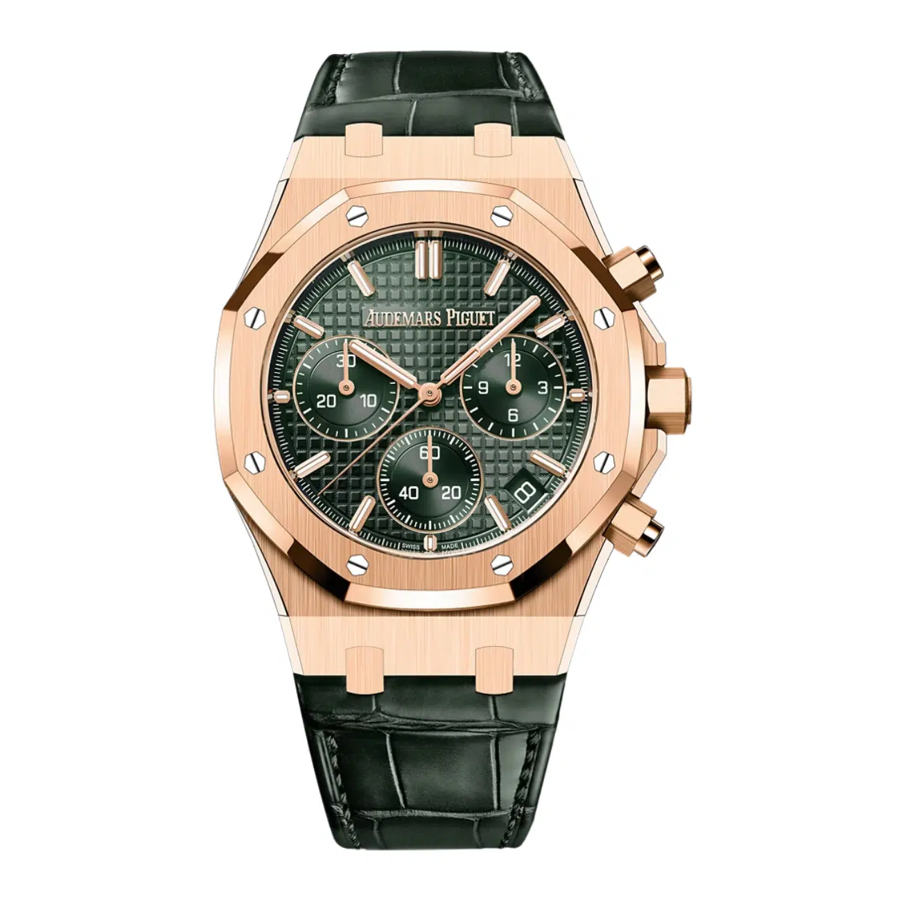 Audemars Piguet Royal Oak 26240OR.OO.D404CR.01 Green Dial Selfwinding Chronograph "50th Anniversary"