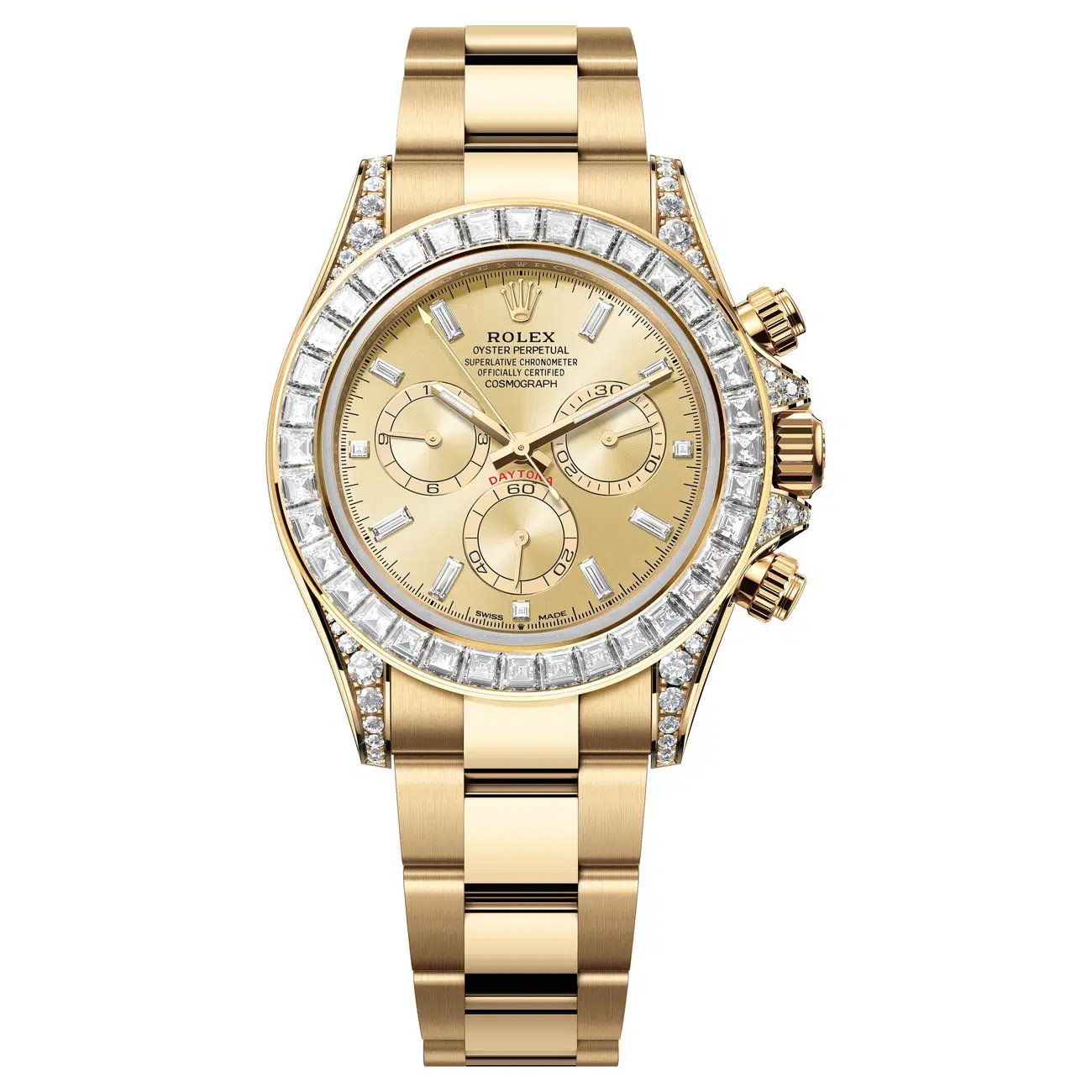 Rolex Daytona 126598TBR-0001 Champagne Dial 40 MM Yellow Gold Oyster Bracelet