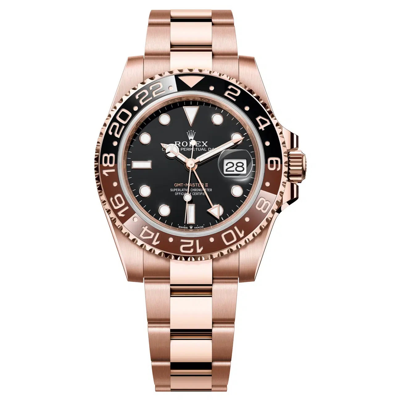 Rolex GMT-Master II 126715CHNR-0001 Black Dial 40 MM Oyster Bracelet