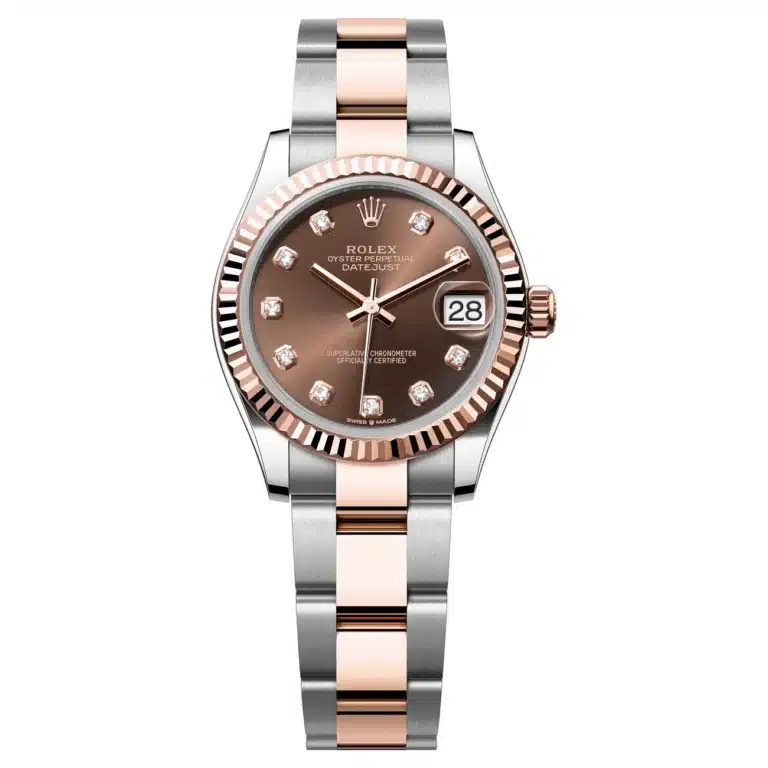 Rolex Datejust 278271-0027 Chocolate Dial 31MM Two Tone Oyster Bracelet