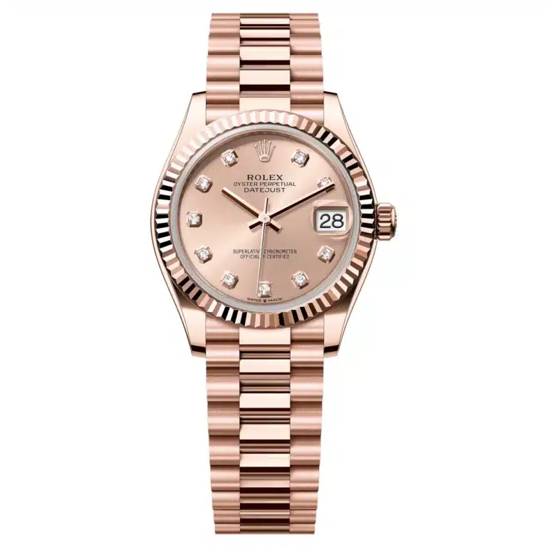 Rolex Datejust 278275-0031 Rose-Colour Dial 31MM Rose Gold President Bracelet