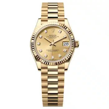 Rolex Datejust 278278-0009 Champagne Dial 31MM Yellow Gold President Bracelet
