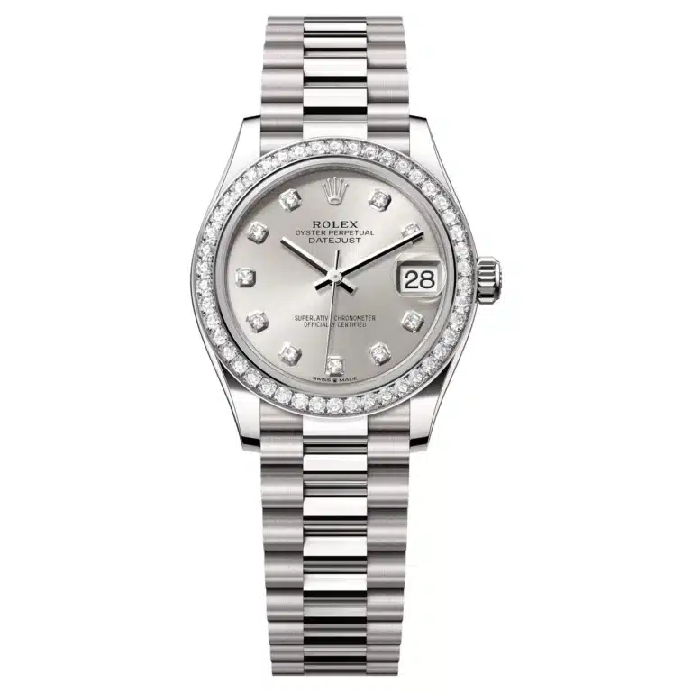 Rolex Datejust 278289RBR-0021 Silver Dial 31MM President Bracelet