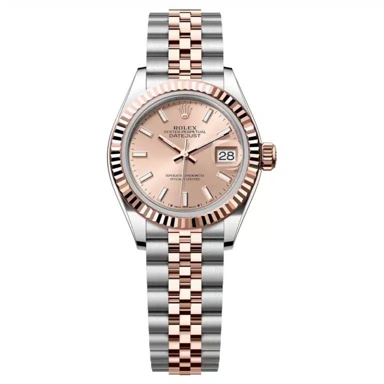 Rolex Lady-Datejust 279171-0023 Rose-Colour Dial Two Tone Jubilee Bracelet