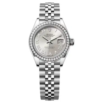 Rolex Lady-Datejust 279384RBR-0009 Silver Dial 28MM Jubilee Bracelet