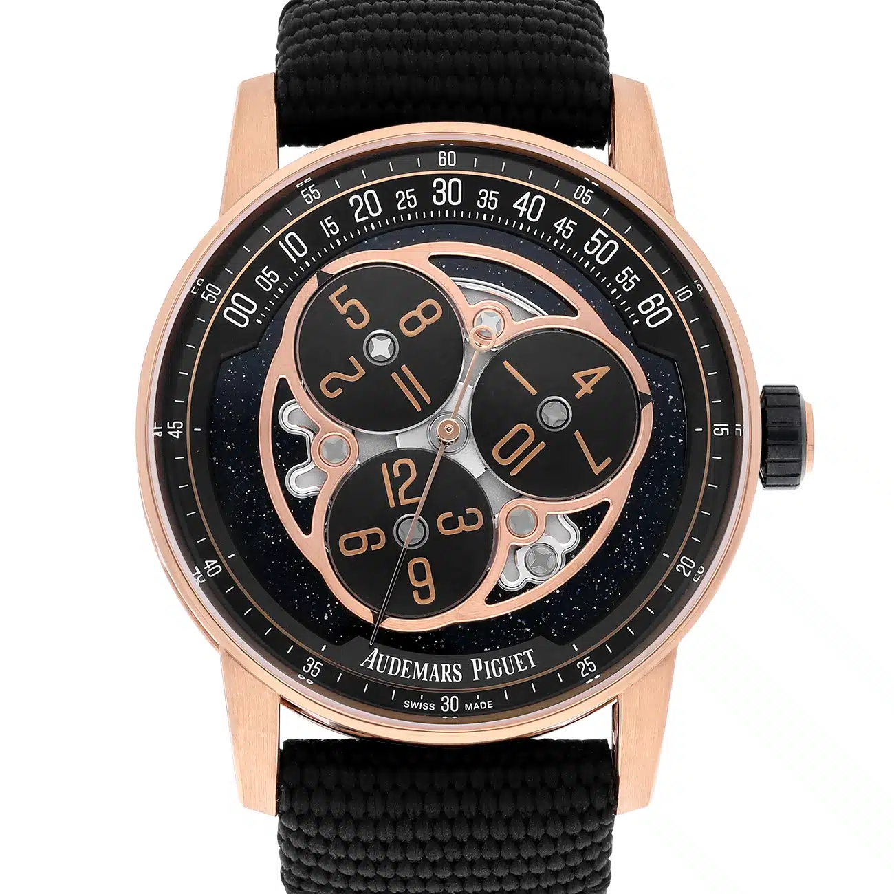 Audemars Piguet Code 11.59  Starwheel 15212NR.OO.A002KB.01-AB 41mm Black Dial Ceramic & Rose gold Watch – image 3