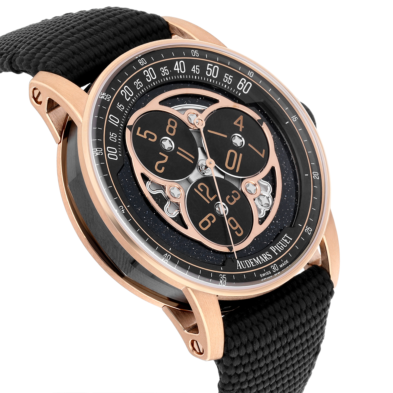Audemars Piguet Code 11.59 Starwheel 15212NR.OO.A002KB.01-AB 41mm Black Dial Ceramic & Rose gold Watch