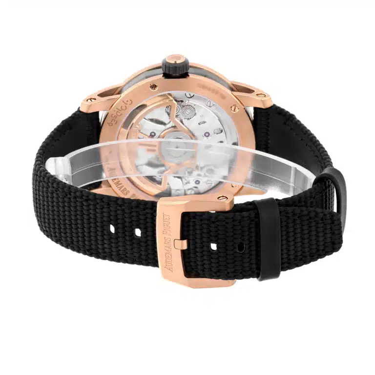 Audemars Piguet Code 11.59  Starwheel 15212NR.OO.A002KB.01-AB 41mm Black Dial Ceramic & Rose gold Watch – image 8