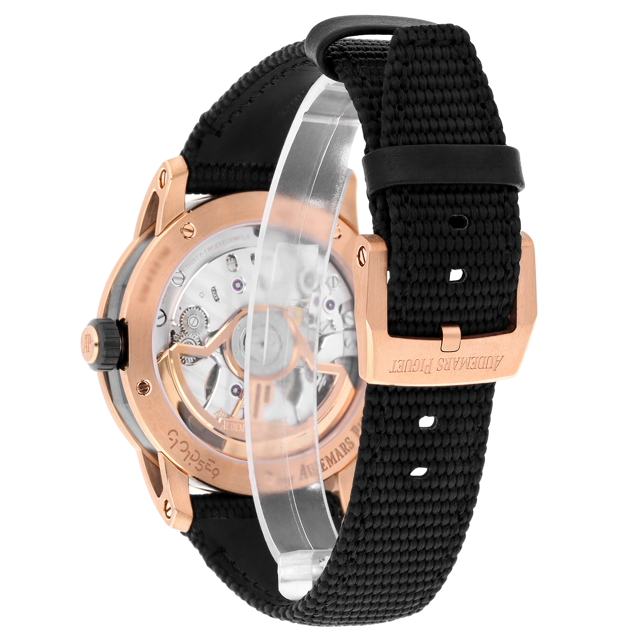 Audemars Piguet Code 11.59 Starwheel 15212NR.OO.A002KB.01-AB 41mm Black Dial Ceramic & Rose gold Watch