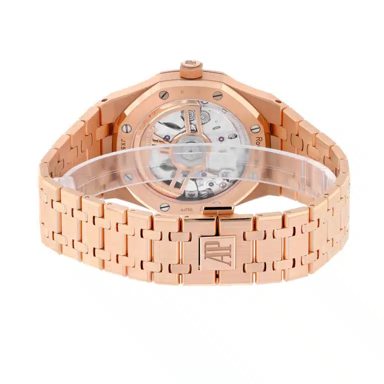 Audemars Piguet Royal Oak 15510OR.OO.1320OR.04 41mm Black Dial Pink Gold Watch – image 8