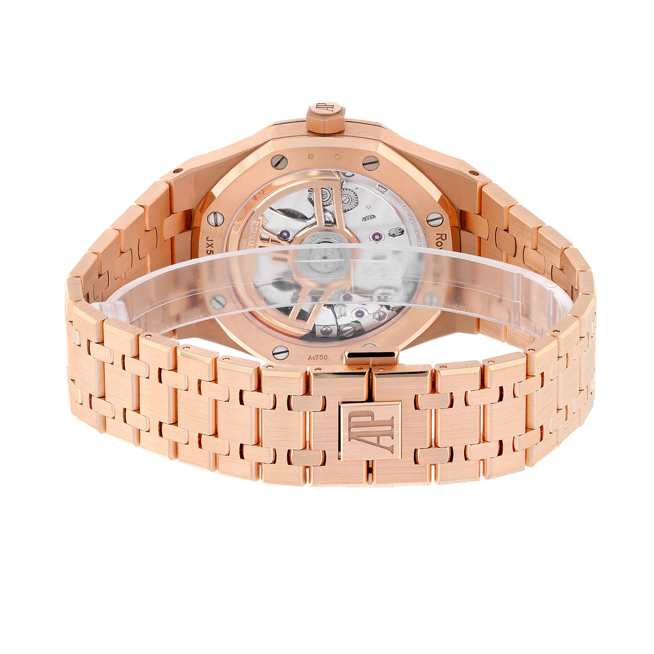 Audemars Piguet Royal Oak 15510OR.OO.1320OR.04 41mm Black Dial Pink Gold Watch