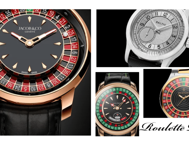 Watches with Roulette Dial