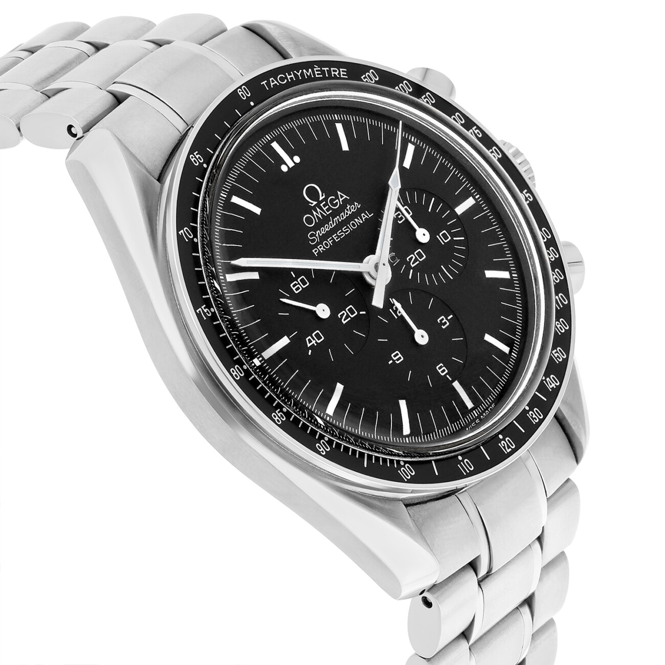Omega Speedmaster Moonwatch 3572.50.00 42mm Black Dial Stainless Steel Watch