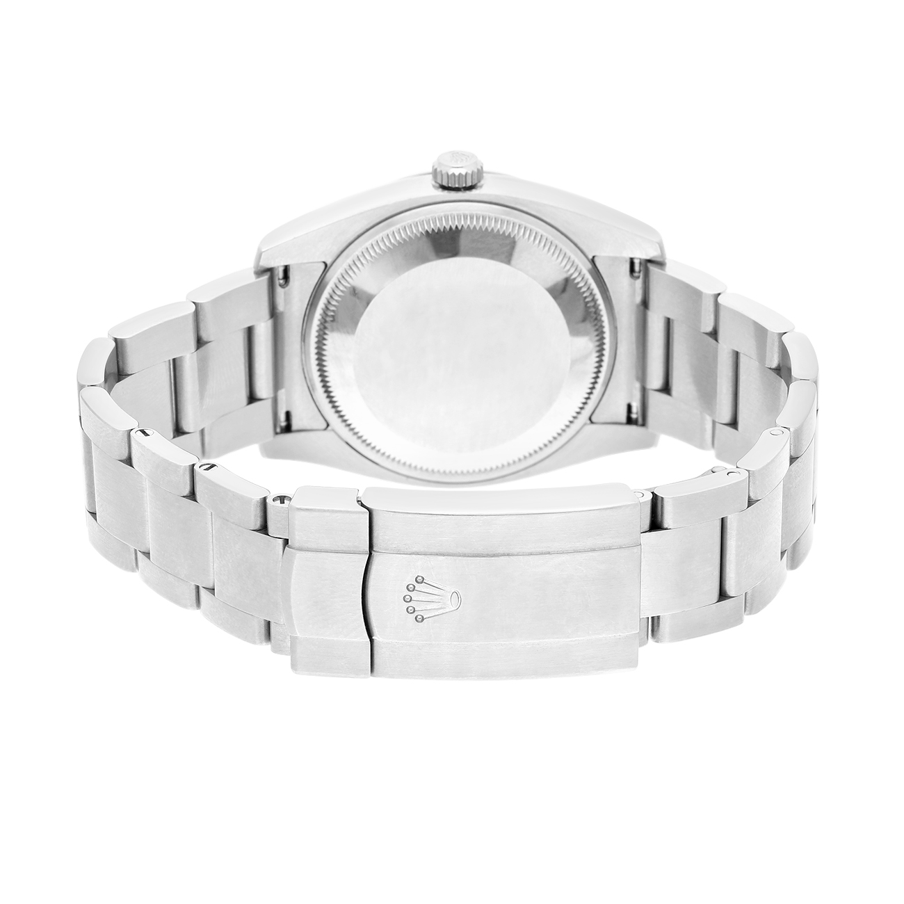 Rolex Air King 34mm 114200 Blue Concentric Dial Stainless Steel Watch