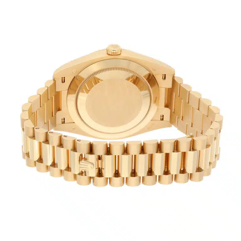 Rolex Day-Date 228238-0005 40mm Champagne Diamond Dial Yellow Gold President Watch – image 8